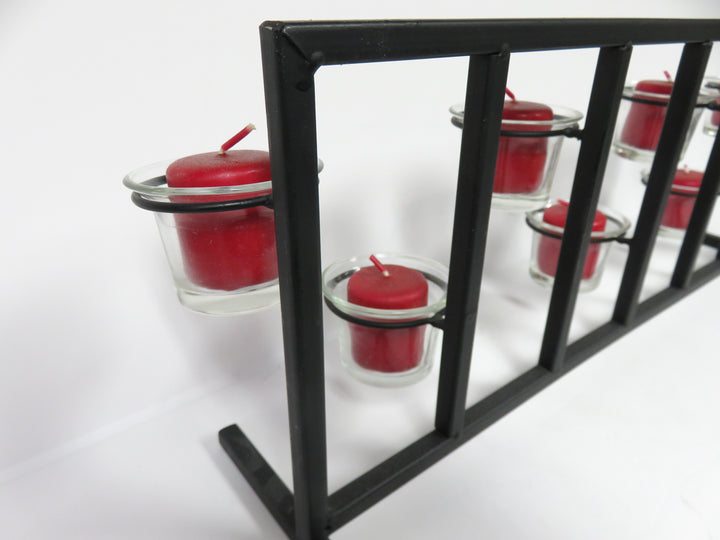 Black Metal Votive Holder
