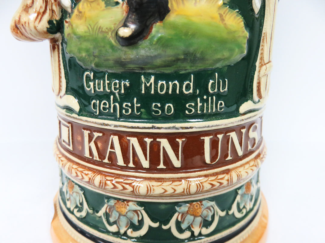 Hand Painted Tall Beer Stein