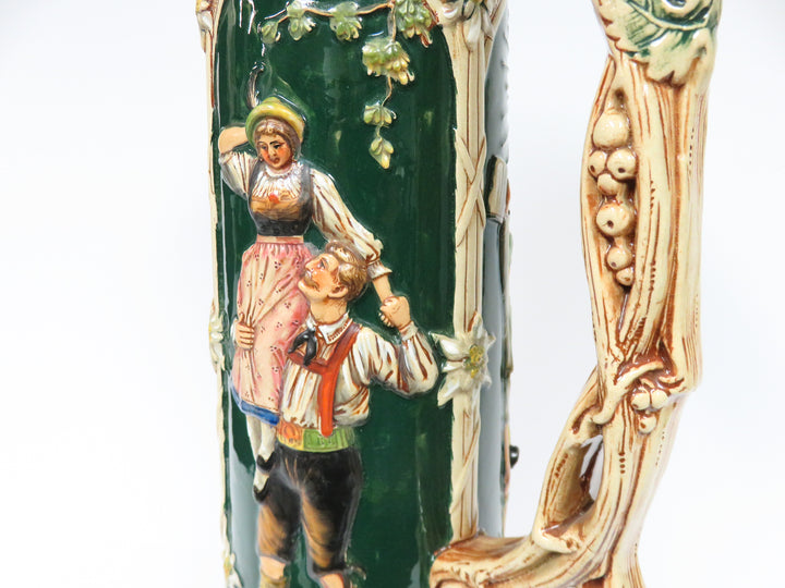 Hand Painted Tall Beer Stein