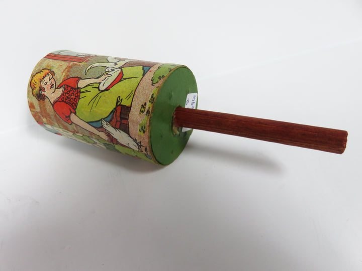 Vintage Wood Rattle Noise Maker