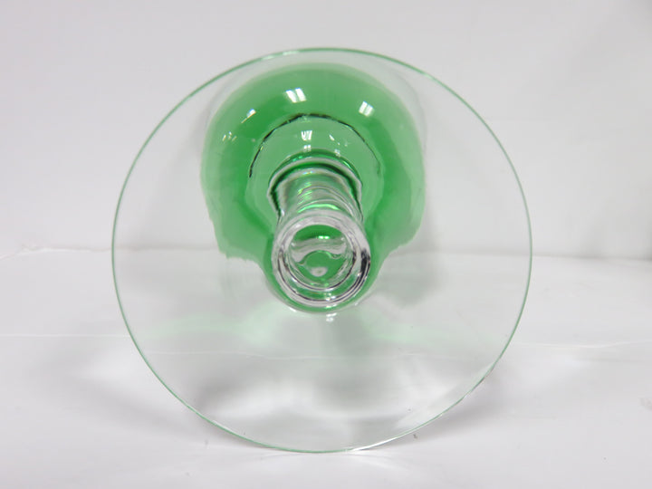 Green Tinted Wine Glasses