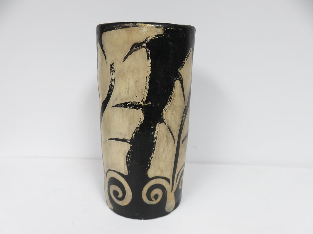 Tall Cylindrical Vase