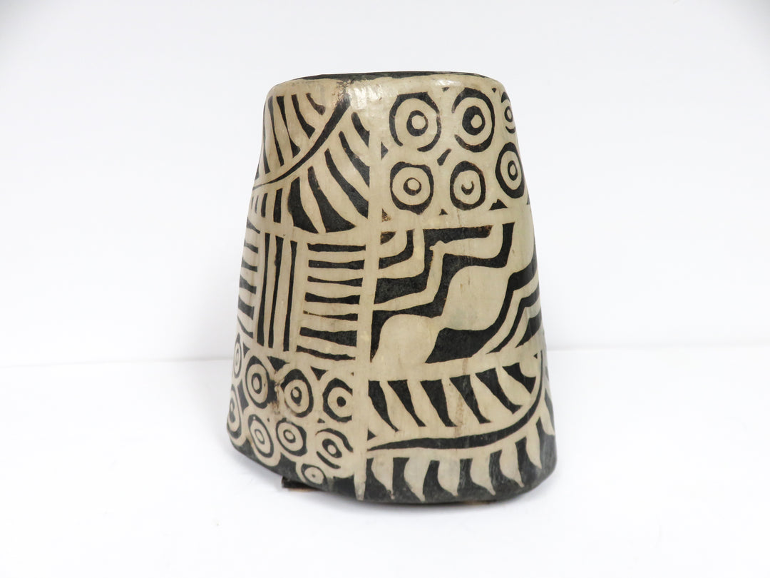 Black and Ivory Vase
