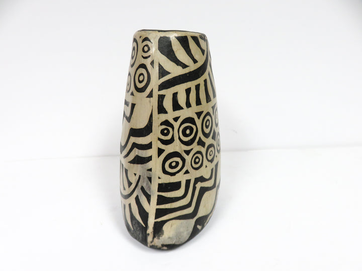Black and Ivory Vase
