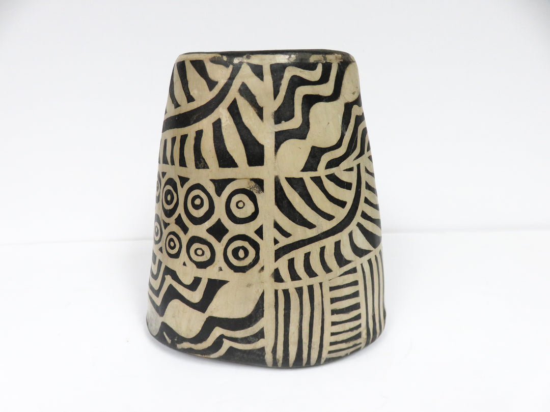 Black and Ivory Vase
