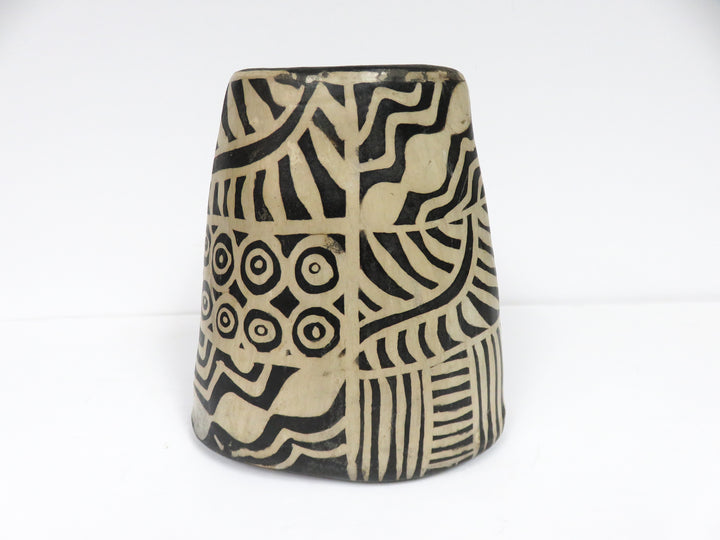 Black and Ivory Vase