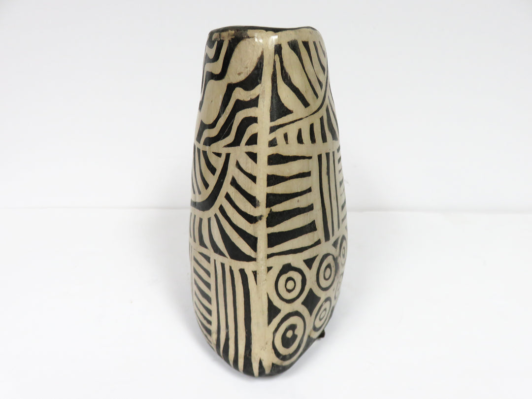 Black and Ivory Vase