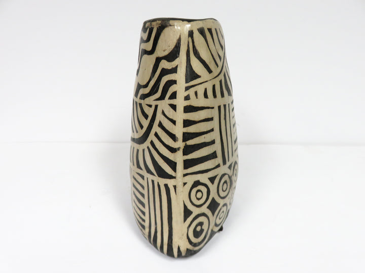 Black and Ivory Vase