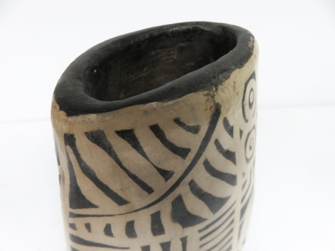 Black and Ivory Vase