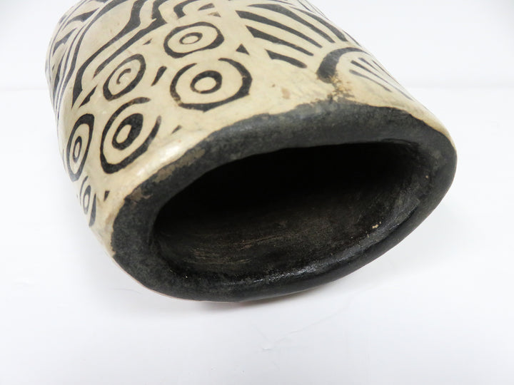 Black and Ivory Vase