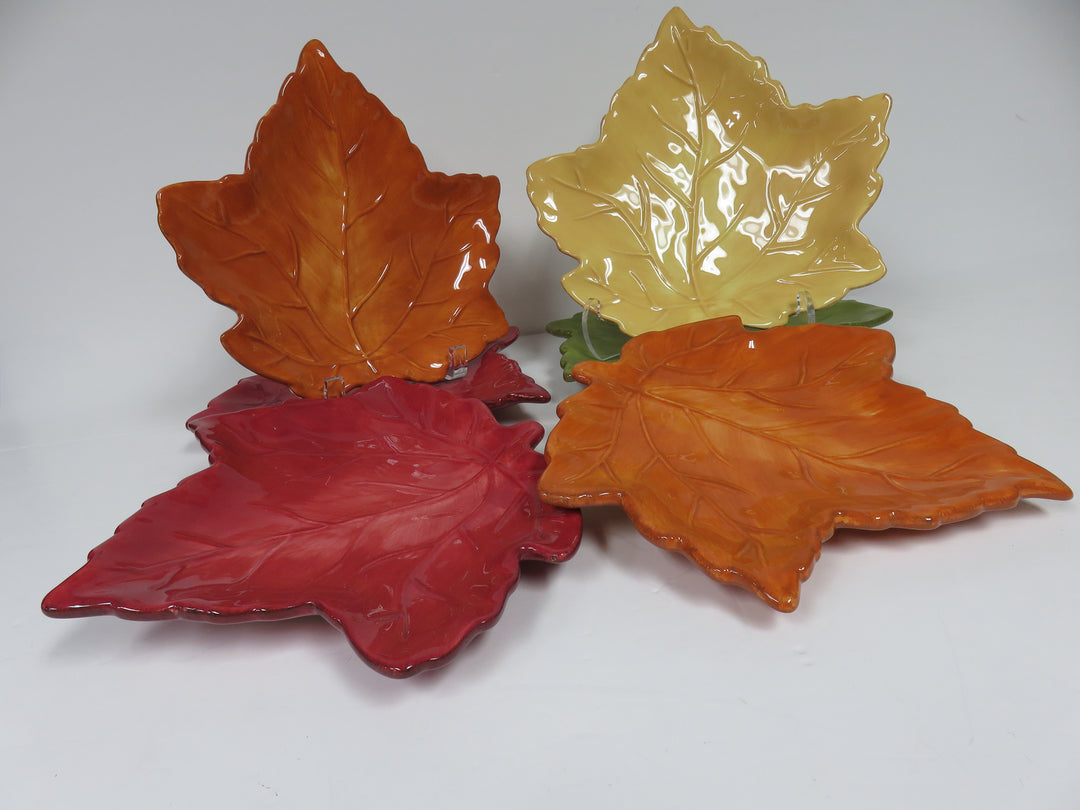 Maple Leaf Shaped Plates
