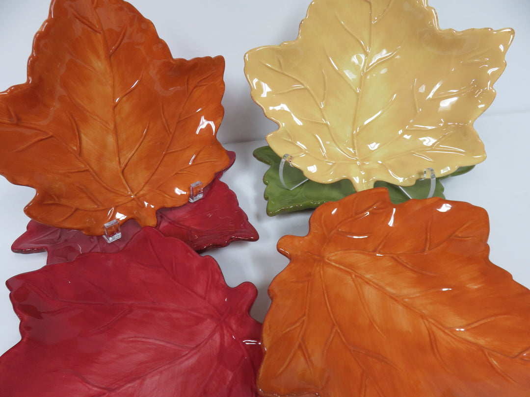 Maple Leaf Shaped Plates