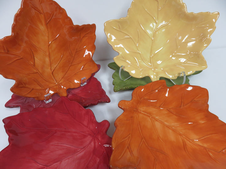 Maple Leaf Shaped Plates