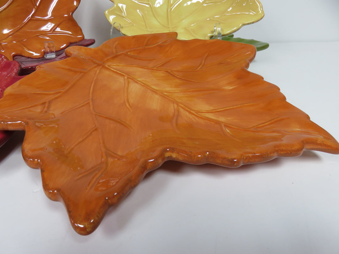 Maple Leaf Shaped Plates