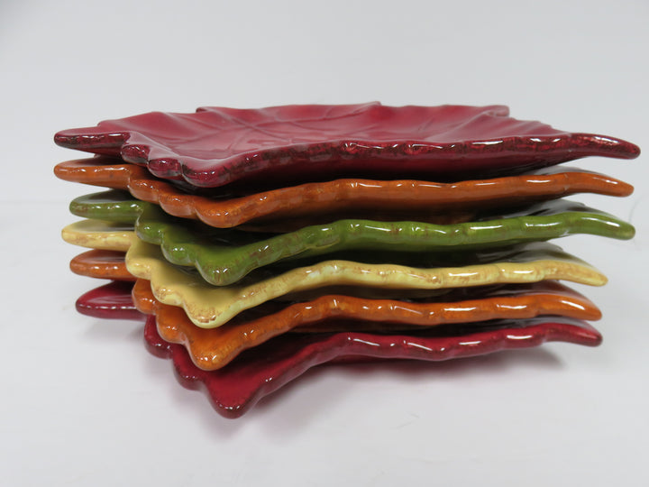 Maple Leaf Shaped Plates