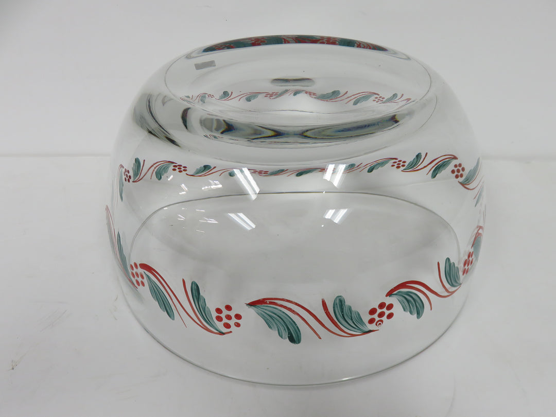 Hand Painted Glass Bowl