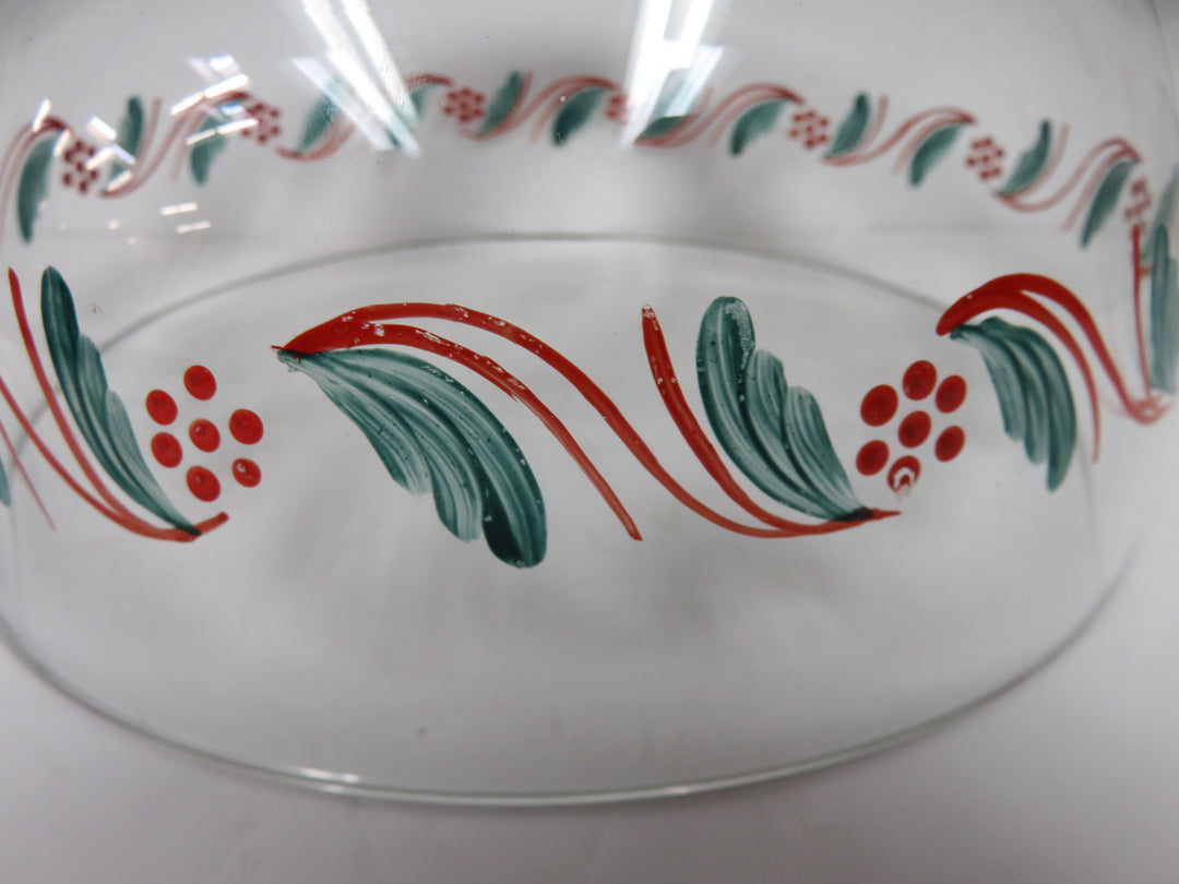 Hand Painted Glass Bowl