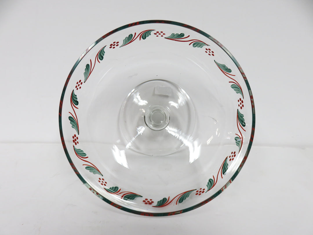 Hand Painted Compote