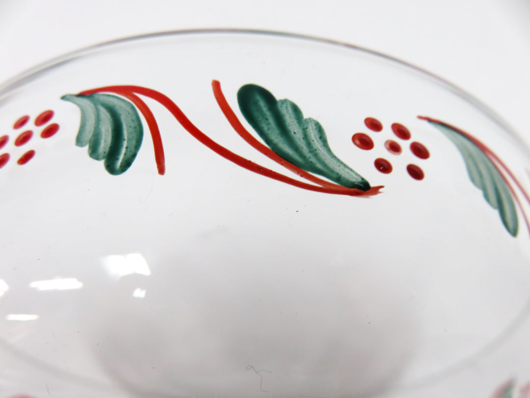 Hand Painted Compote