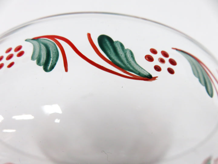 Hand Painted Compote