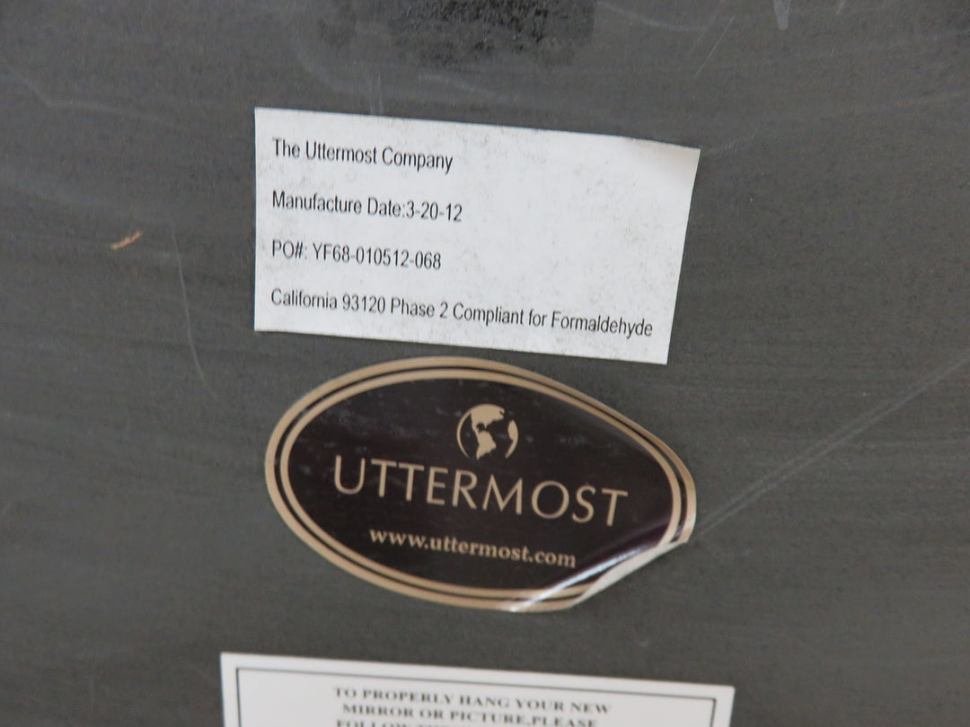 Uttermost Arched Windowframe Mirror