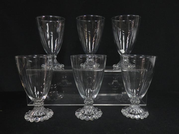 Vintage Anchor Hocking Water Glasses
