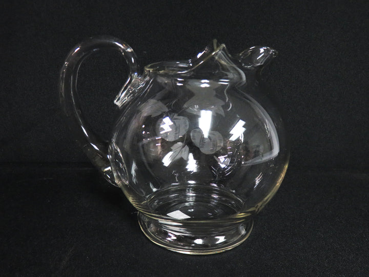 Etched Pitcher