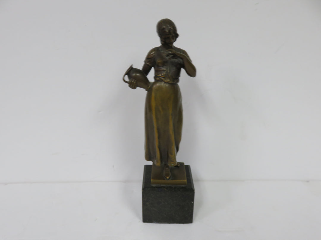 Bronze Woman Sculpture