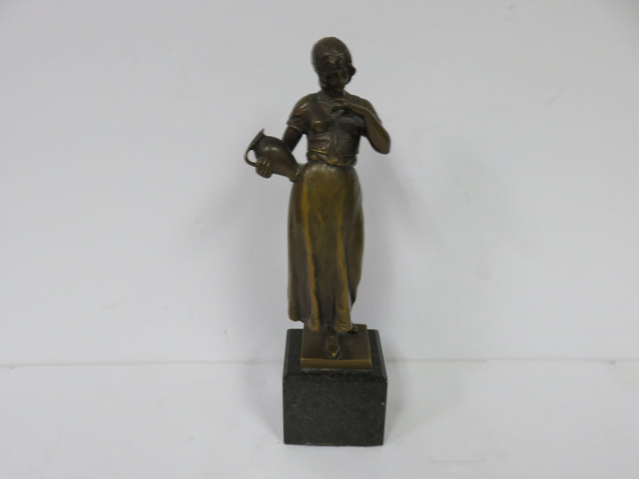 Bronze Woman Sculpture