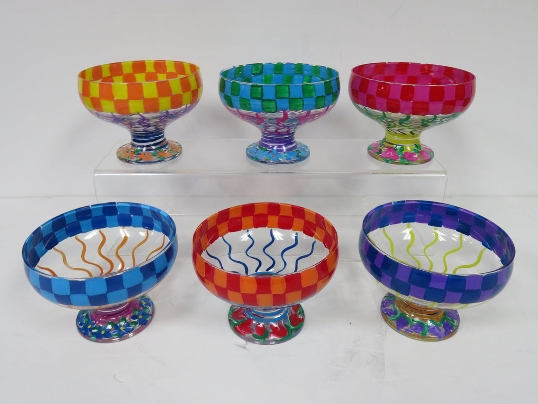Hand Painted Dessert Bowls