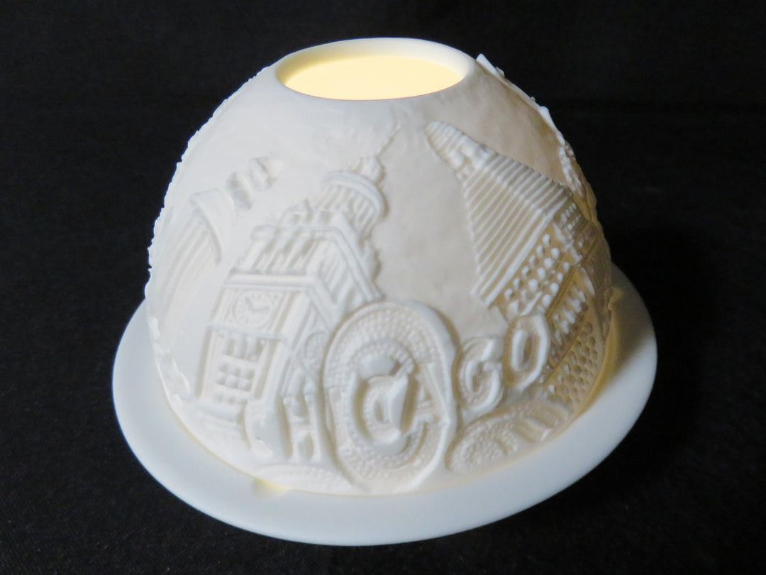 Bernardaud Chicago Votive with Dome