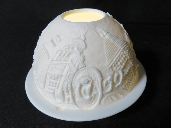 Bernardaud Chicago Votive with Dome