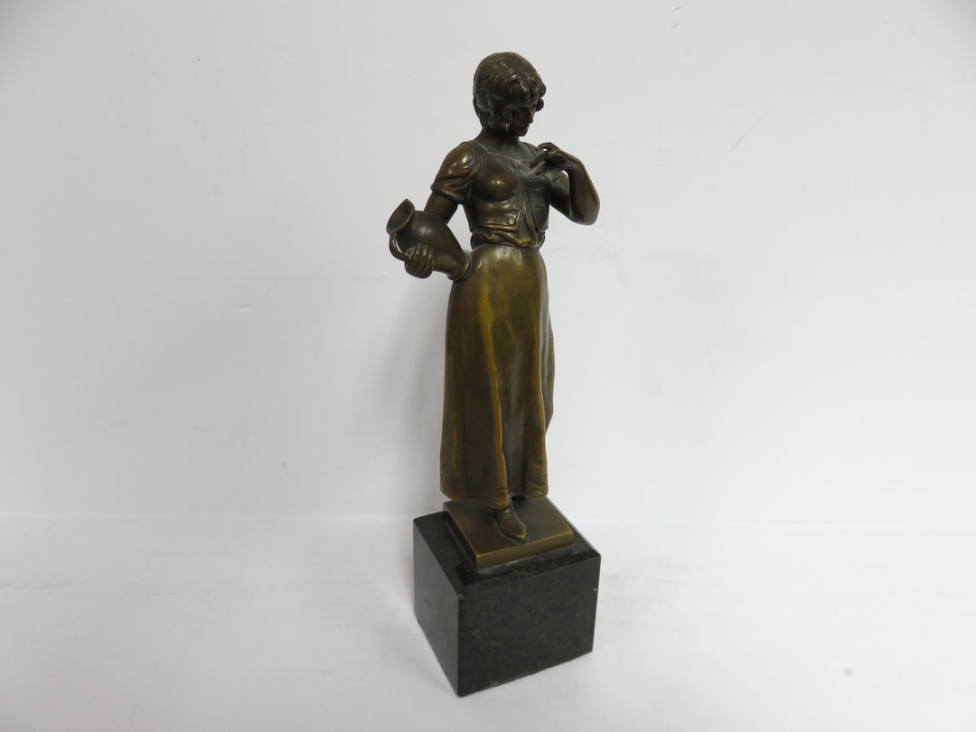 Bronze Woman Sculpture