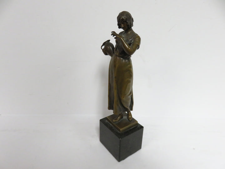Bronze Woman Sculpture
