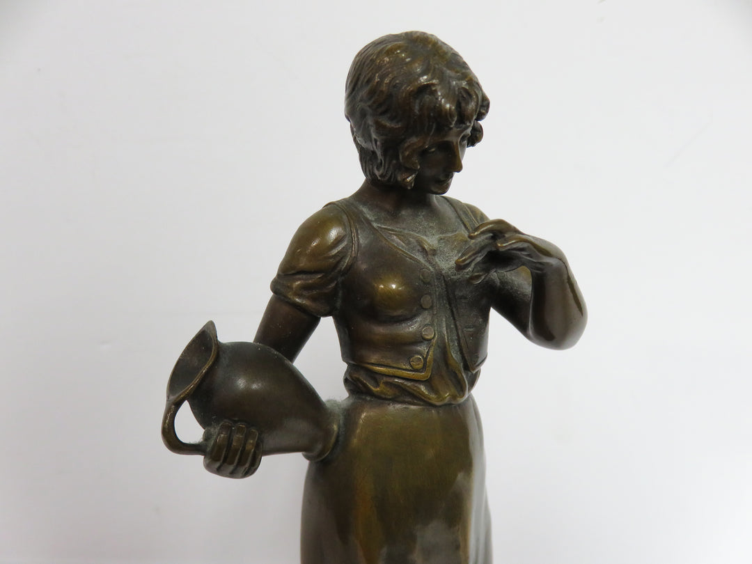 Bronze Woman Sculpture