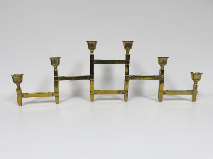 MCM Accordian Candleholders