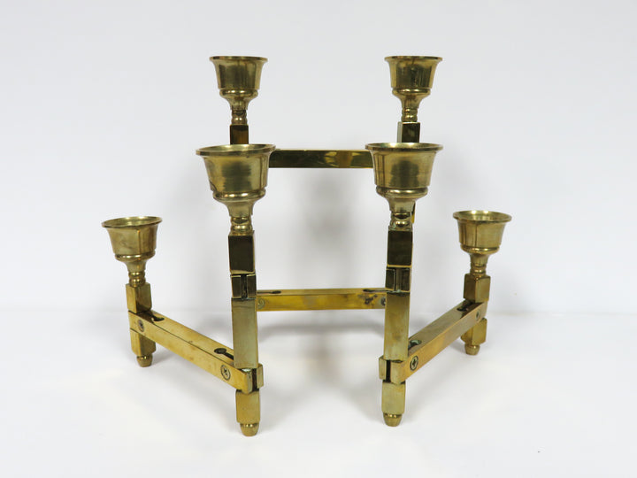 MCM Accordian Candleholders