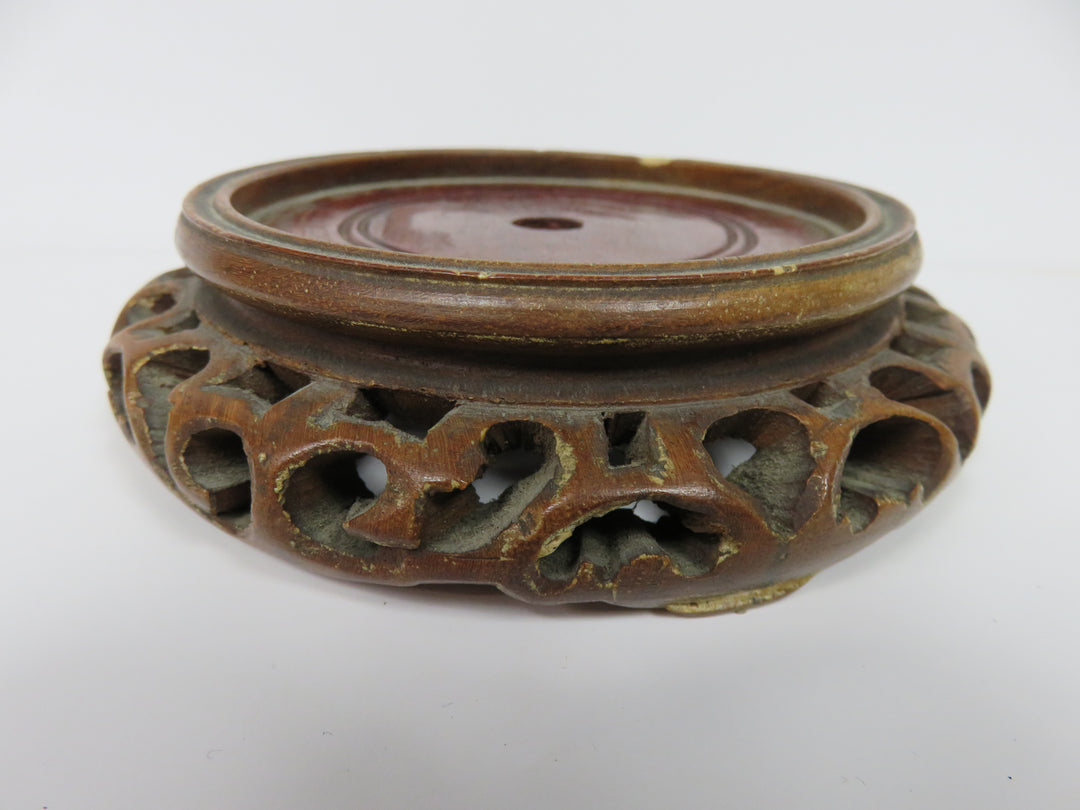 Cloisonne Ginger Jar on Stand