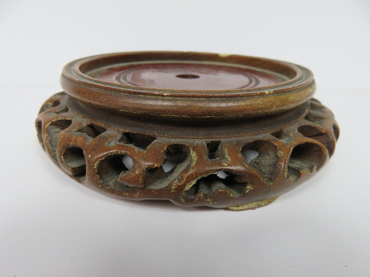 Cloisonne Ginger Jar on Stand