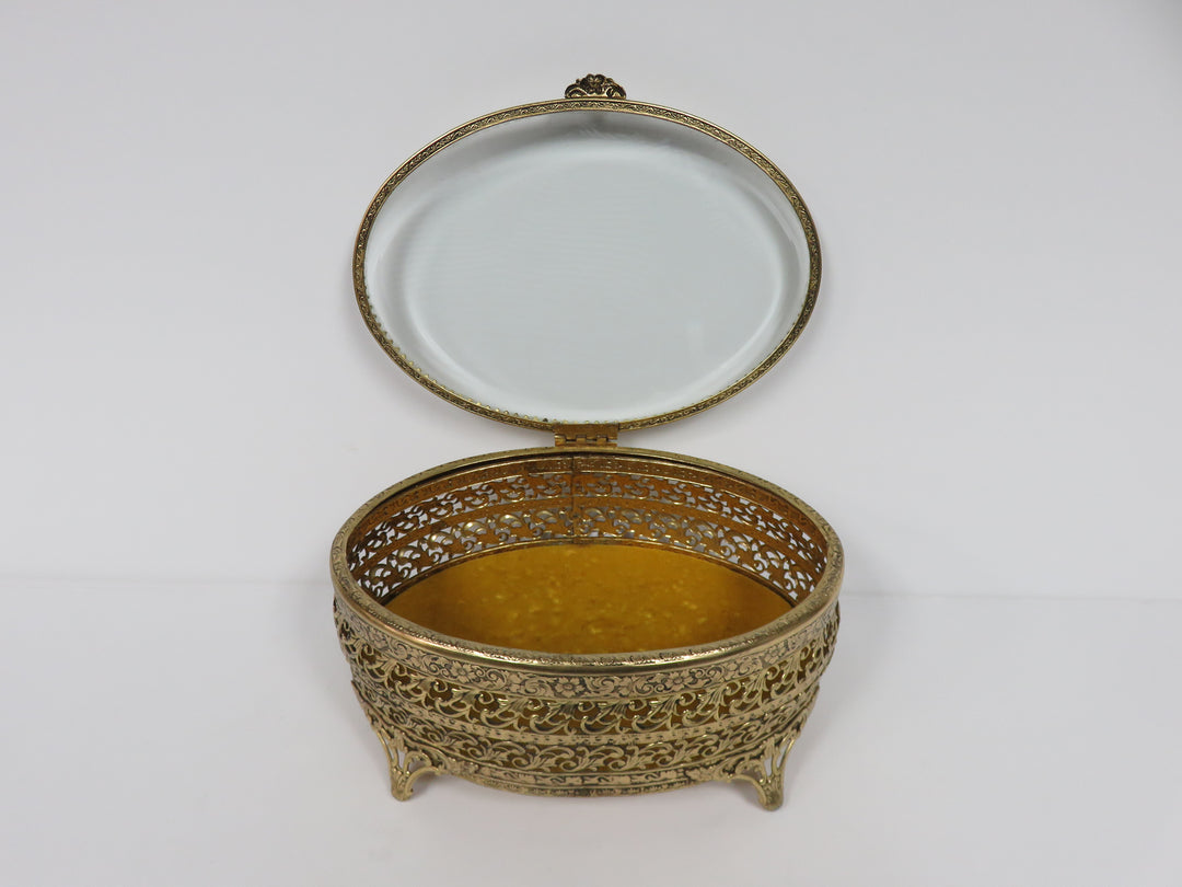 Hollywood Regency Style Jewelry Box