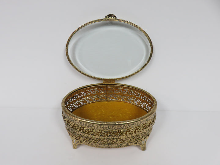 Hollywood Regency Style Jewelry Box