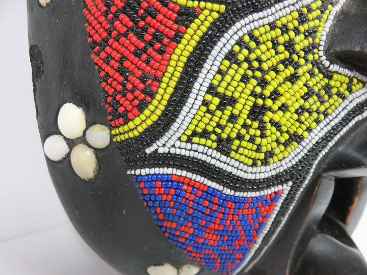African Carved Wood Mask