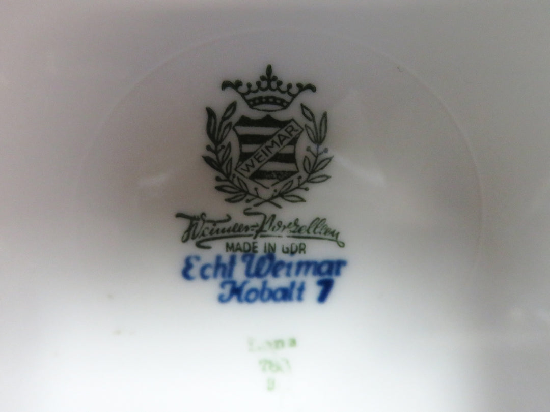 Vintage Porcelain Cobalt Platter