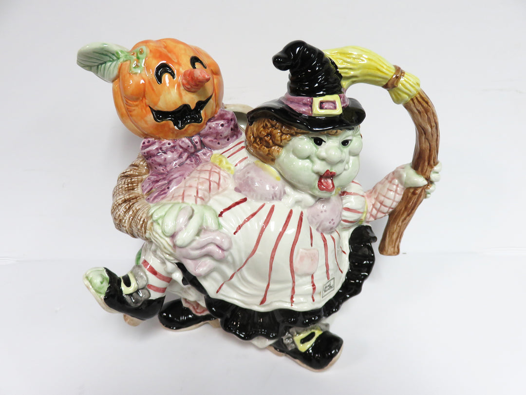 Fitz & Floyd Halloween Pitcher