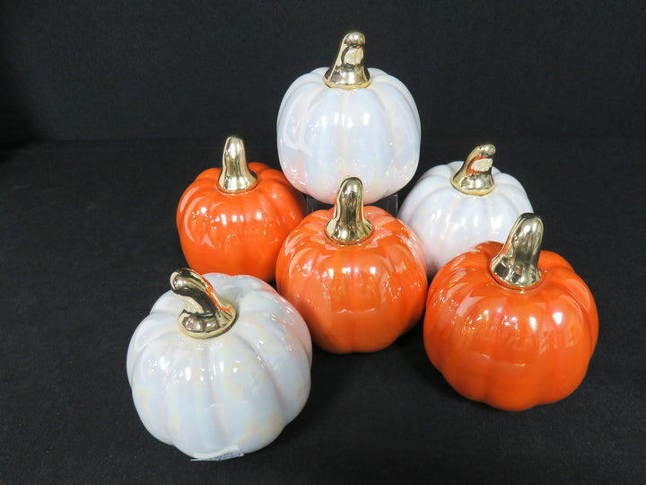 Set of 6 Mini Pumpkins