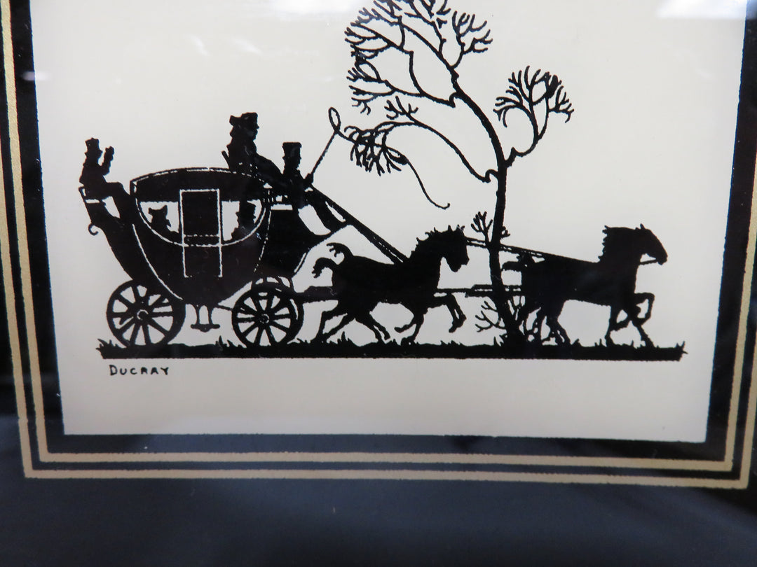 Set of Silhouettes by Ducray