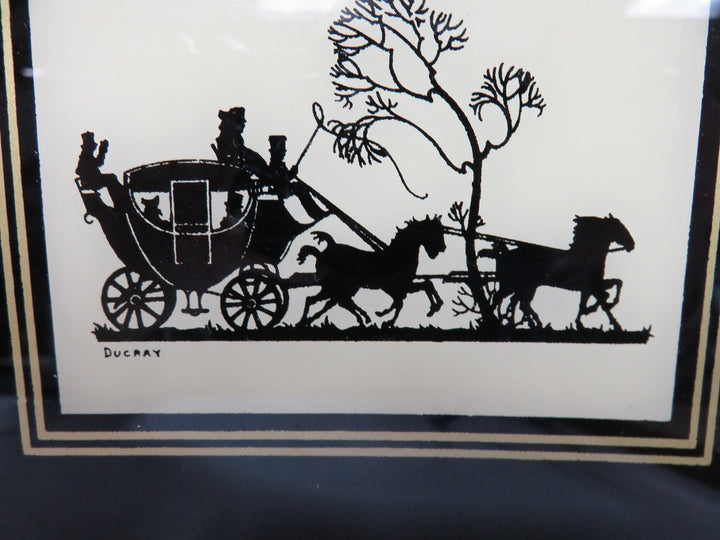 Set of Silhouettes by Ducray