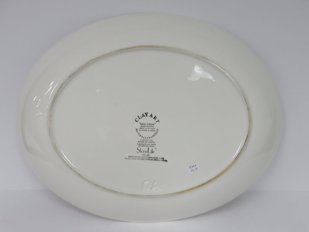Clay Art Platter