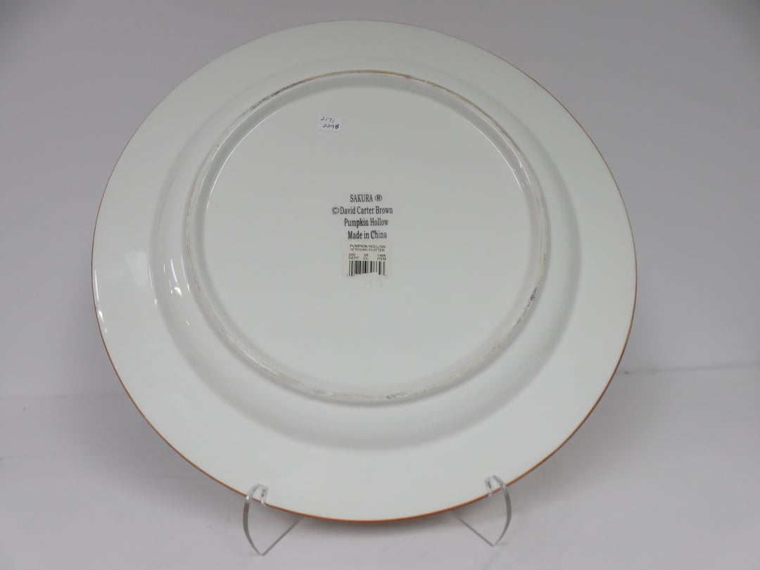 "Pumpkin Hollow" Platter