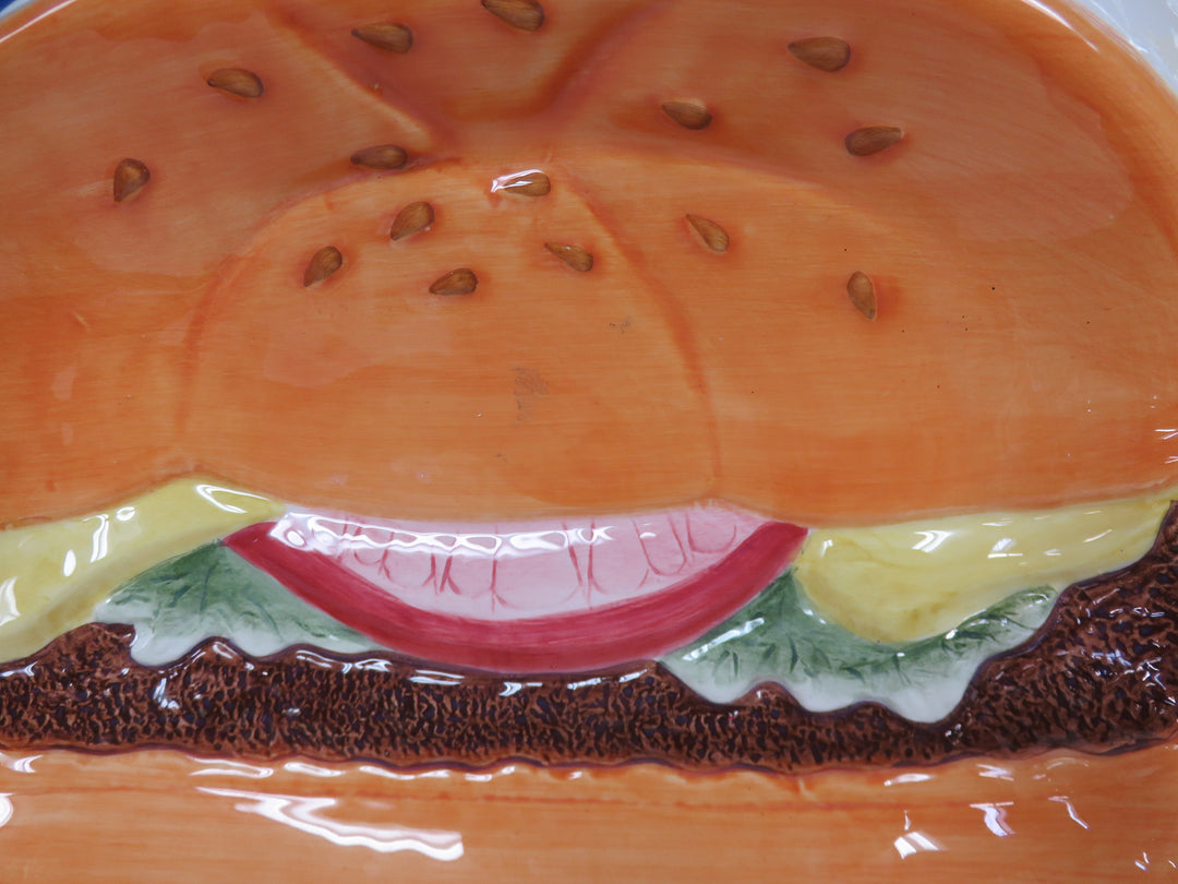 Vintage Two Section Serving Dish